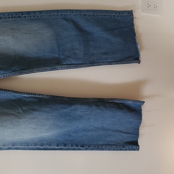 NWT GRLFRND Carla Super High-Rise Bell Jean in Gonna Fly Now sz 28 - Picture 5 of 16